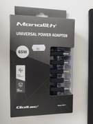 Nowy uniwersalny zasilacz Qoltec Monolith 65W 