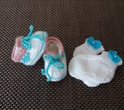 Komplet: buciki i skarpetki