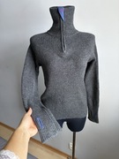 Ulvang sweter norweski golf ZIP narciarski zimowy 100 % wełna S XS