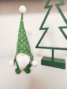 Skrzat świąteczny 33 cm zielony NOWY wysyłka 24h