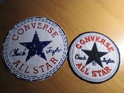 (UNIKAT)Converse All Star-Aplikacje dwie.Hit.Moda.Odzież.DIY 2026.Fason.USA