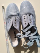 Niebieskie trampki ze srebrną nitką tenisówki, Seastar, rozm. 36