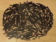 LEGO Technic belki proste czarne ok 420g
