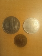 Włochy zestaw monet 1940r.