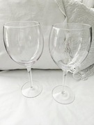 Kieliszki do wina zestaw kieliszków vintage duże 0,5l  barwione szkło