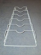 Organizer na pokrywki Orion 122968 27,5x47 cm biały