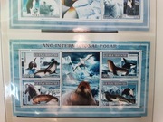 Gwinea Bissau 2007 Mi 3566-9  ark foka idealna  pozycja