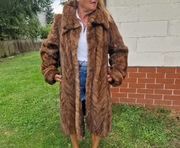 Futro z norek rozmiar L