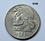 10 zł Tadeusz Kościuszko z 1972 roku ładna moneta nr. 913B