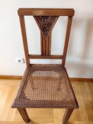 Krzesło w stylu vintage Art Deco