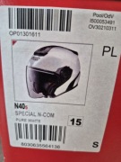 Kask  NOLAN otwarty  N40.5 SPECIAL N-COM 15 BIAŁY S