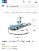 Leżaczek Kinder Kraft 