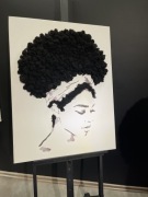 Obraz na blejtram z chrobotkiem 60x80