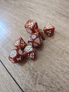 Kości RPG brązowe, Cats w koty ;) 