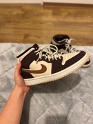 Nike Jordan Air Mid Brown Basalt Oatmeal Buty 38