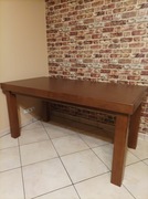 Stół drewniany, rozkładany 160 x 80 cm