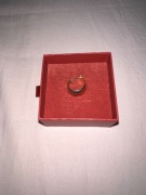 Kolczyk pozłacany Ania Kruk 1 szt, śr 2 cm