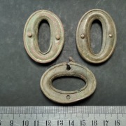 3 x stara klamra okucie duże