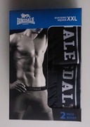Bokserki męskie Lonsdale rozmiar XXL 2 pak 95 % bawełna 2 kolory
