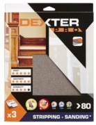 2 szt Dexter Pro Siatka ścierna rzep P 240 1 230x280 3 szt Papier ścierny