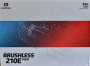 Samochód Zdalnie sterowany 4WD 60+ KM/H bezszczotkowy RC Deerc 210E