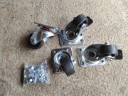 Komplet kółek do szaf S-RACK SCHRACK DTZR0005