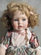 KOLEKCJONERSKA  LALKA "OLA" NR4/  SYGNOWANA,"ZASAN "1994             