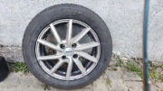 Felgi aluminiowe 15 oraz założone opony letnie 185/60R15  4szt. Używane.