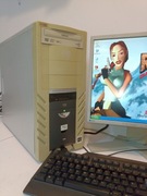 AMD Athlon XP 2000+ 1GB nVidia Windows XP retro komputer stacjonarny