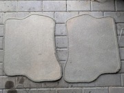 Dywaniki welurowe beżowe Passat B5 Kombii przedlift