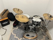 Perkusja Mapex Saturn V Tour edition, Sabian AAX