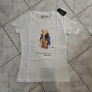 Biały t-shirt Polo Ralph Lauren (XS-XL) 