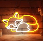 NEON LIS LISEK LED USB LAMPKA PREZENT DLA DZIECKA 