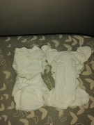 Pieluszki wielorazowe wiązane, bambusowe 