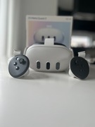 Meta Quest 3 512GB JAK NOWE + BoboVR + Stacja dokująca | Gwarancja 2025