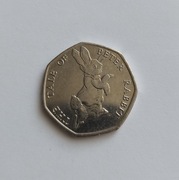 50 pensów The Tale of Peter Rabbit 2017