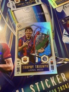 Messi Trophy Triumph Topps