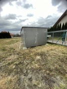 Garaż blaszany 3x5 II gatunek blachy. 