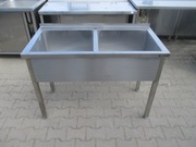 Zlew Basen Gastronomiczny 2 komorowy 120/60/85