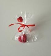 Wosk sojowy zapachowy - czerwone serca. Walentynki. Podziękowania. Prezent.