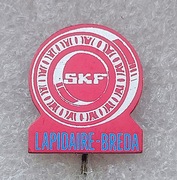 Odznaka Łożyska kulkowe SKF Lapidary Breda Niderlandy 1960