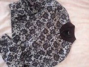 Kurteczka bomberka w kwiaty