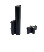 LOCINOX TIGER CZARNY Hydrauliczny zawias i samozamykacz