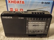 analogowe Radio globalne kieszonkowe XHDATA FM UKF SW MW D-328 USB aku mp3