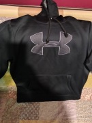 Bluza Under Armour Storm z kapturem, czarna, M