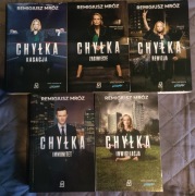 CHYŁKA (z okładkami filmowymi), Tomy 1-5, Remigiusz Mróz