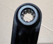 Korba lewa SAMOX EC33-F13 silnik BOSCH 3 GEN Mini ISIS 165mm Ramie E-Bike 