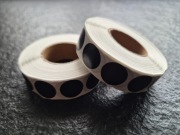 Zaklejki do tarcz 2x 1000 szt. czarne