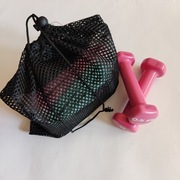 Gumy oporowe band Humanas zestaw 3 sztuki różowe hantle 0.5 kg gratis