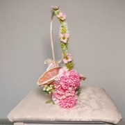 Koszyk wielkanocny koszyk do sypania kwiatów koszyk ozdobny 